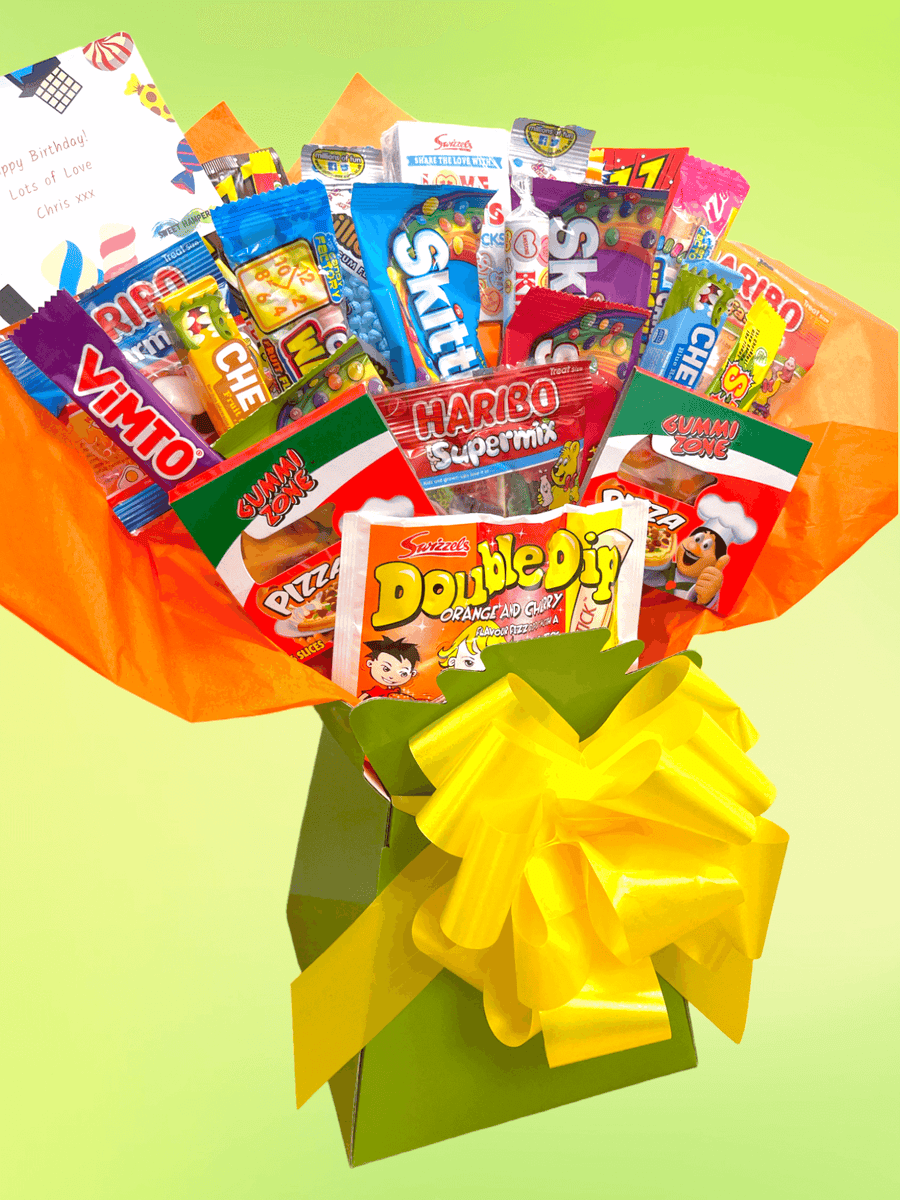 Candy bouquet for kids hotsell