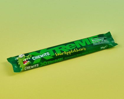 Chewits Xtreme - Sour Apple Chews