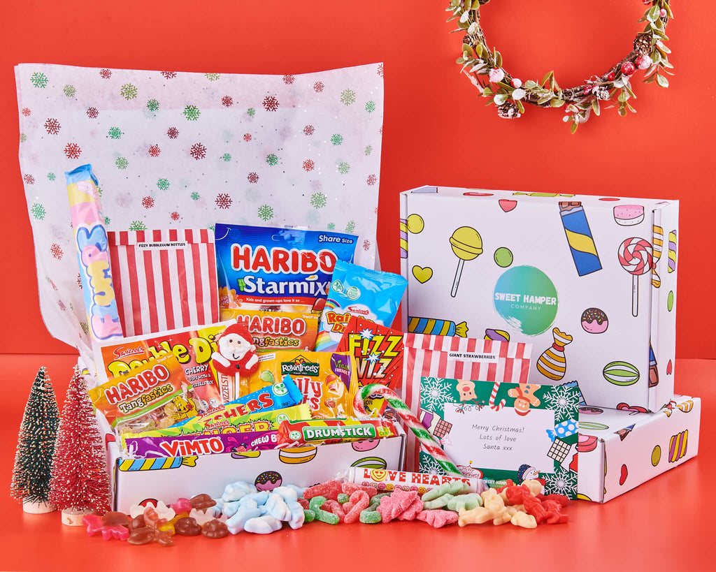 Christmas Santas 120g - Pick And Mix Sweets - Retro Sweets - Christmas Sweets - Pick N Mix