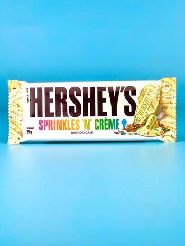 Hershey’s Sprinkles ‘N’ Creme Birthday Cake Bar