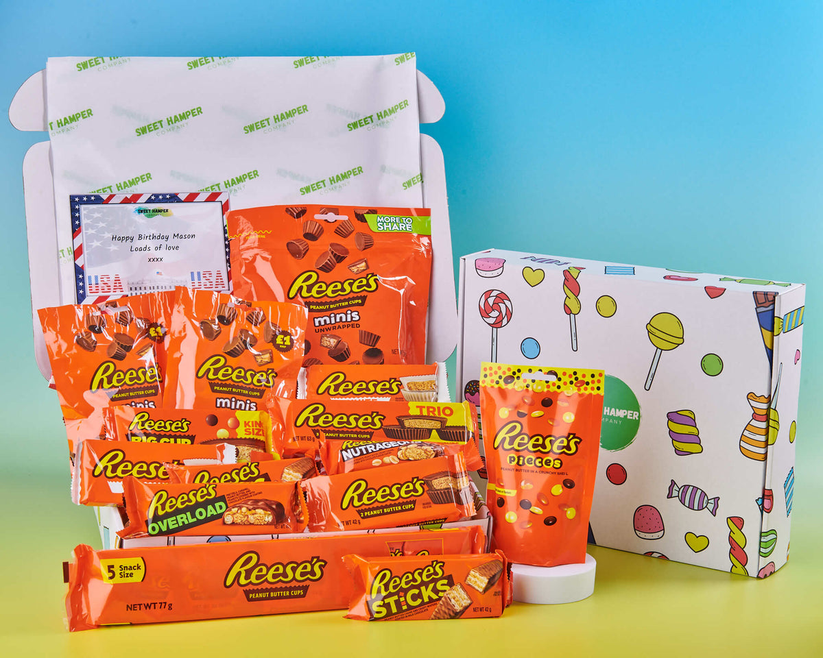 Box Candy Rees Huge Reeses Chocolate Box – Sweet Hamper Company
