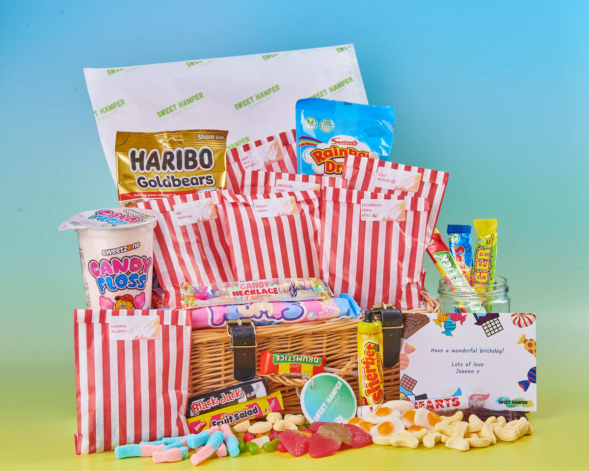 Retro Hamper Large Retro Sweet Hamper – Sweet Hamper Company