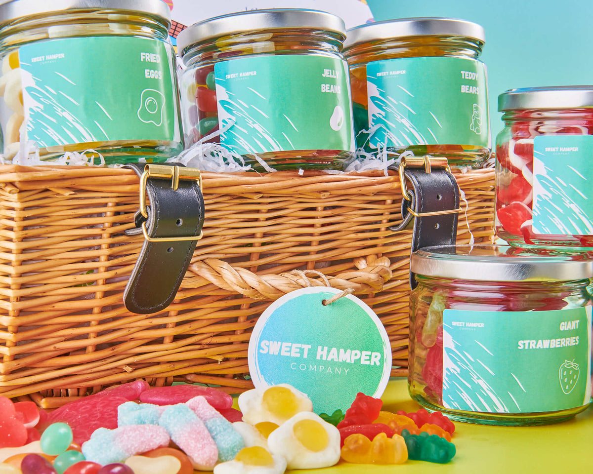 Retro Hamper Retro Sweets Jars Gift Hamper – Sweet Hamper Company