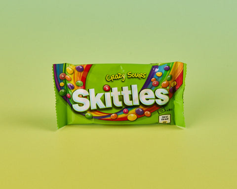 Skittles Chewy Crazy Sour Sweets 45g
