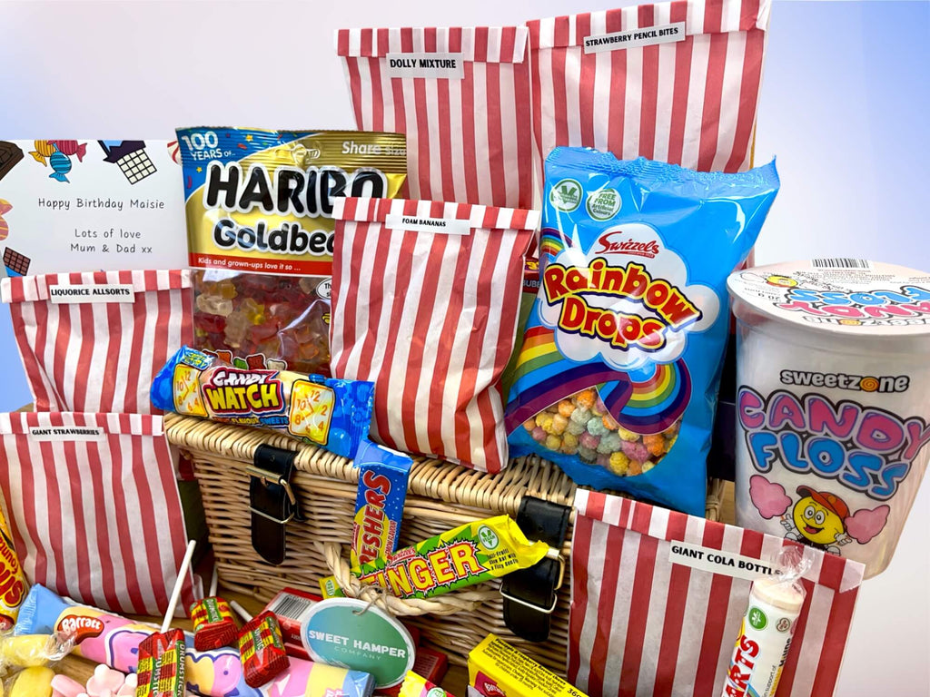 Retro Hamper Large Retro Sweet Hamper – Sweet Hamper Company