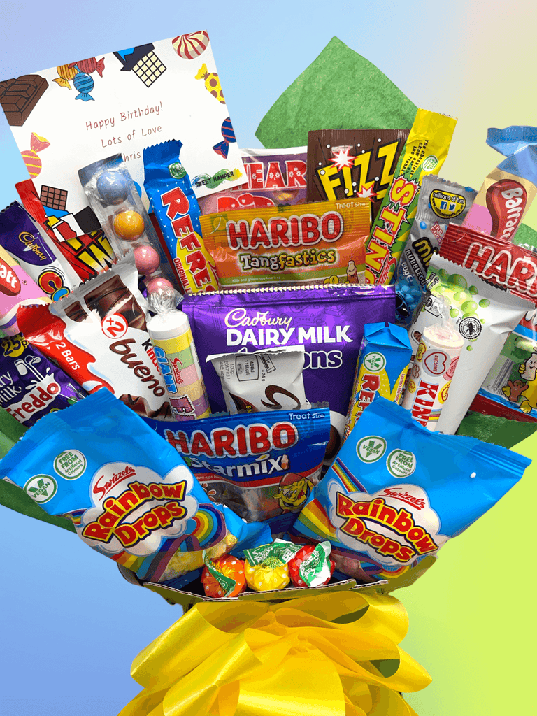 Chocolate bouquet basket deals